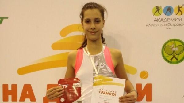 Архангелогородка с триумфом выступила на турнире Российского теннисного тура 