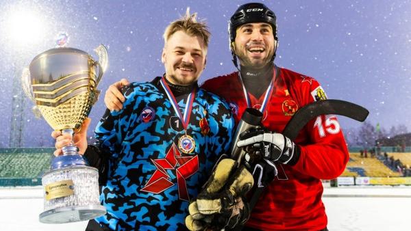 СКА-Нефтяник на архангельском льду выиграл Суперкубок России по хоккею с мячом