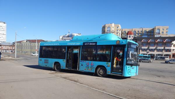 В Архангельске автобусы изменят движение из-за перекрытия на Дзержинского