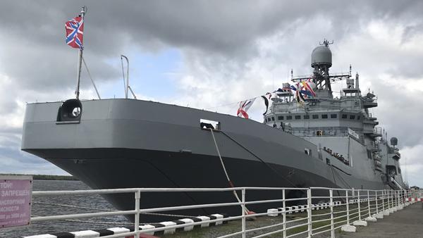 Десантный корабль «Иван Грен» вновь прибудет в Архангельск