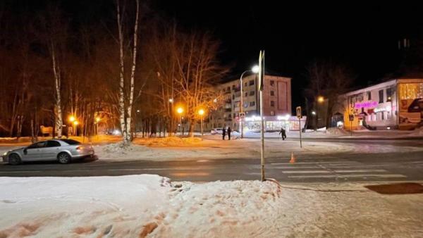 В Северодвинске нетрезвый пешеход попал в больницу после наезда «Волги»