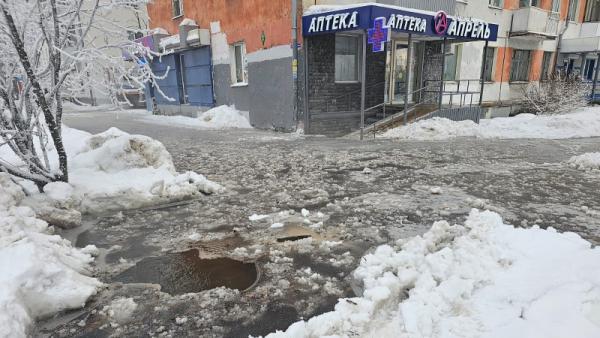 В центре Архангельска вновь произошел крупный прорыв: часть домов без воды