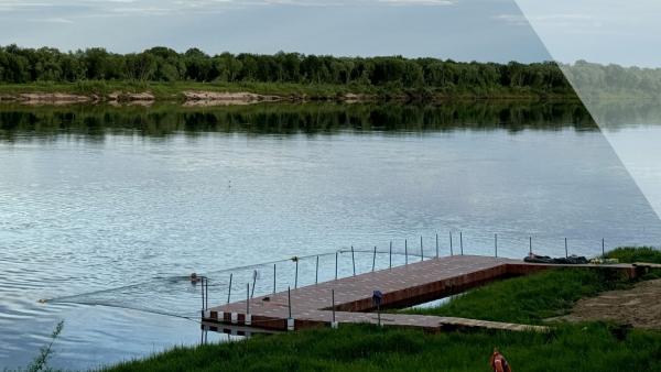 В Архангельской области открыли первый безопасный для купания пляж 