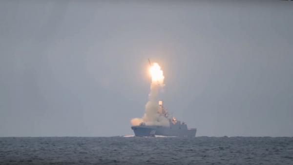 Видео: в Белом море запустили гиперзвуковую ракету «Циркон»