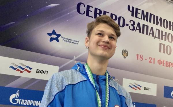 Егор Сулоев стал победителем Первенства России по плаванию на 50-метровке брассом