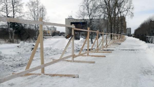 В сотом квартале Северодвинска ведется подготовка к строительству парка